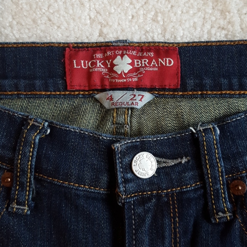 Womens Lucky Brand Jeans 4/27 - Picture 3 of 4